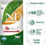 N&D Nd Prime Tavuk & Nar Kitten Tahılsız Kedi Maması - 10 Kg