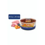 N&D Nd Pumpkin Kedi Konserve Mama Kuzu & Balkabağı & Yaban Mersini 70 Gr * 24 Adet