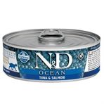 N&D Ocean 70 gr Ton Balığı ve Somonlu Kedi Konservesi