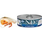 N&D Ocean 80 gr Tahılsız Balıklı Karidesli Yavru Kedi Konservesi