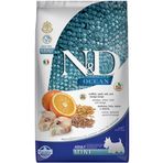 N&D Ocean Düşük Tahıllı Morina Balığı ve Portakallı Özel Küçük Irk Yetişkin 2.5 kg Köpek Maması