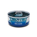 N&D Ocean Kedi Konserve Ton Baliği & Somon 70 Gr 3 Adet