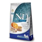 N&D Ocean Morina Balığı Balkabağı Portakallı Yetişkin Mini 2.5 kg Kuru Köpek Mama