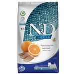 N&D Ocean Tahılsız Ringa Balığı ve Portakallı 2.5 kg Mini Irk Yetişkin Köpek Kuru Maması