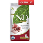 N&D Prime 1 kg Tahılsız Puppy Tavuk ve Narlı Küçük Irk Açık Yavru Köpek Maması