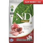N&D Prime 1 kg Tahılsız Tavuklu Narlı Med-Maxi Açık Köpek Maması