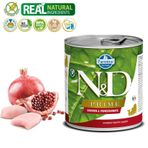 N&D Prime 285 gr Tahılsız Tavuklu ve Narlı Yavru Köpek Konservesi