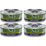 N&D Prime 4x80 gr Tahılsız Kuzu Yaban Mersini Yetişkin Yaş Mama