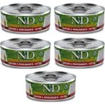 N&D Prime 5x80 gr Kitten Tavuk Etli Narlı Yavru Yaş Mama