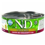 N&D Prime Kitten Tavuklu Narlı Tahılsız 70 gr Yavru Kedi Konservesi