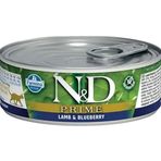 N&D Prime Kuzu Etli ve Yaban Mersinli 80 gr Yaş Kedi Maması