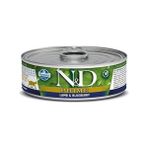 N&D Prime Kuzu Etli ve Yaban Mersinli Konserve Kedi Maması 70 gr Premium Kalite Besleyici İçerik