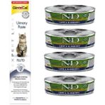 N&d Prime Tahılsız 4 Adet Kuzu Yaban Mersini Yetişkin Yaş Mama 80 Gr+Gimcat Urinary 50 gr