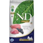 N&D Prime Tahılsız Kuzu Eti Ve Yaban Mersinli Küçük Irk 2.5 kg Yetişkin Köpek Maması