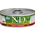 N&D Prime Tahılsız Tavuk Etli Narlı 80 gr Yetişkin Yaş Kedi Maması
