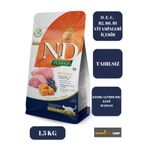 N&D Pumpkin 1.5 kg Kuzulu Yaban Mersinli Bal Kabaklı Kısırlaştırılmış Kedi Maması