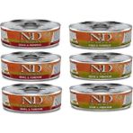 N&D Pumpkin 6 Adet Bıldırcın ve Ördekli 80 gr Yetişkin Kedi Yaş Mama