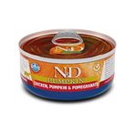 N&D Pumpkin Balkabaklı Tavuk Etli ve Narlı 70 gr Kedi Konservesi