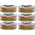 N&D Pumpkin Tahılsız 6x80 gr Balkabağı Ördek Yetişkin Yaş Mama