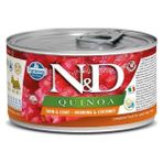 N&D Quinoa 140 gr Skin Coat Ringa Balığı ve Hindistan Cevizli Köpek Yetişkin Konserve Maması