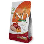 N&D Tahılsız Bıldırcın Etli Bal Kabaklı Narlı Kısırlaştırılmış Özel Üretim 1.5 kg Kedi Maması