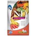 N&D Tropical Selection Somonlu ve Tropikal Meyveli Mini Irk 5 kg Yetişkin Kuru Köpek Maması