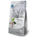 N&D White Coat Mini Puppy Levrek Ve Spirulina Beyaz Tüylü Mini Irk Tahılsız 1.5 kg Yavru Köpek Maması