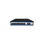 Nd1p802lfg 8 Port Poe+ 10-100 Mbps 2 Port 10-100 Uplink Switch 150W