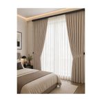 NDP Home 1. KALİTE ADA FON PERDE 1/3 SIK PİLE (1 adet)