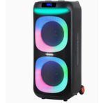 Ndr 1908 8 İnç Kablosuz Dj Karaoke Ses Kutusu Parti Ses Sistemi Taşınabilir Bluetooth Hoparlör ndr 1908 8 inç