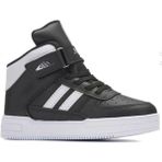 Ndrops 09-24 Deri Outdoor Erkek Çocuk Spor Bot Siyah Beyaz 26-30