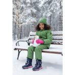 Ndrops YSEYL014 Kız Çocuk Kar Botu Lacivert - Pembe