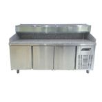 Ndustrio 3 Tarafı Mermer Tablalı TPG-73-MT3STTR Tezgah Tip Buzdolabı
