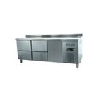 Ndustrio 4 Çekmeceli 1 Kapılı TNG-73-4D Tezgah Tip Gastronorm Derin Dondurucu