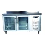 N'dustrio TPG-72-GD 2 Kapılı Tezgah Tip Cam Gastronorm Buzdolabı