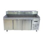 Ndustrio TPP-83-MT3STTR 3 Tarafı Mermer Tablalı Tezgah Tipi Buzdolabı
