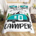 NDXRWDZR Tek Kişilik Nevresim Takımı Yeşil Yapraklar Çocuklar için Yorgan Kılıfı, Yumuşak Hipoalerjenik Mikrofiber Fermuarlı Nevresim Takımı, 1 Nevresim 135x200 cm + 2 Yastık Kılıfı 50x75 cm