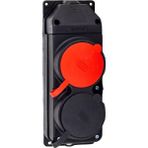 NE-AD 1AD 3X25A/1 Ad 1X16A Grup Priz Kauçuk
