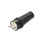 NE-AD 1X16A Kauçuk Düz Fiş