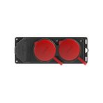 NE-AD Kauçuk 3X25 A 2'li Grup Priz / 4009