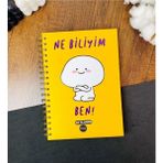 Ne Biliyim Ben Tasarımlı Konuşan Ajanda - 1
