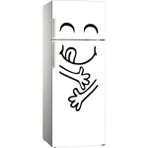 Ne Verelim Size Buzdolabı Mutlu Emoji Sticker - Standart - Siyah