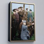 Ne Verelim Size Çerçeveli Atatürk Silah Arkadaşları İle Cephede Dekoratif Duvar Tablosu-6211
