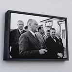 Ne Verelim Size Çerçeveli Atatürke Bakan Şükrü Kaya Dekoratif Duvar Tablosu-6637
