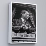Ne Verelim Size Çerçeveli Atatürk'Ün Doğu Ekspresinde Fotoğrafı Duvar Tablosu-6222