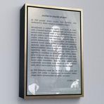 Ne Verelim Size Çerçeveli Atatürk'Ün Gençliğe Hitabesi Duvar Tablosu-6465