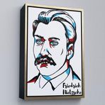 Ne Verelim Size Çerçeveli Friedrich Nietzsche Dekoratif Kanvas Tablo-5920