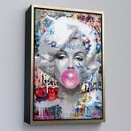 Ne Verelim Size Çerçeveli Graffiti Pop Art Duvar Tablosu-6471
