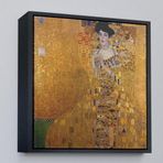 Ne Verelim Size Çerçeveli Gustav Klimt Adele Bloch'Un Altın Kadın Tablosu-8324