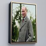 Ne Verelim Size Çerçeveli Mustafa Kemal Atatürk Paltolu Fotoğrafı Duvar Tablosu-6199